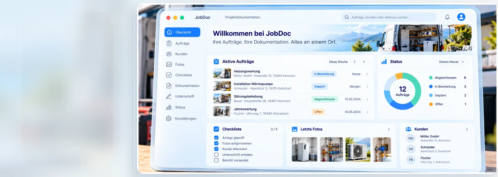 Doybit JobDoc – deutschsprachige Konzeptvorschau