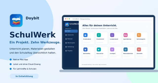 SchulWerk – illustrative Produktvorschau